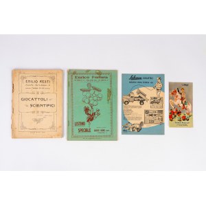 Schuco - Steiff - Ingap, Toy catalog lot, 1900s