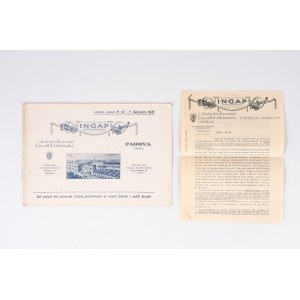 Ingap, Price List for the First Semester of 1931, 1931