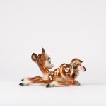 Ugo Zaccagnini – Walt Disney, „BAMBI“ aus vielfarbiger Keramik, 1942