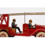 ROSSIGNOL, Firefighter Ladder Car, 1940s