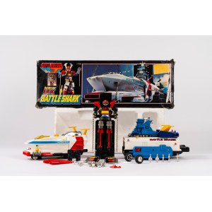 Popy, BATTLE SHARK - BATTLE ROBOT Japanese anime toy, 1979