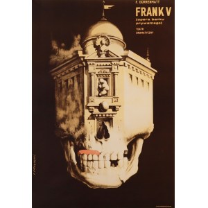 proj. Franciszek STAROWIEYSKI (1930-2009), FRANK V, Teatr Dramatyczny