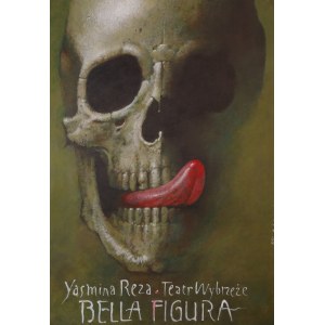 scénografia: Wiesław WAŁKUSKI (nar. 1956), Yasmina Reza, Bella Figura, Divadlo Wybrzeża 2018