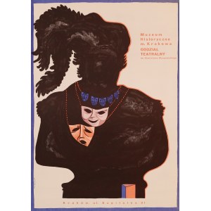 Entwurf: Jerzy NAPIERACZ (1929–2018), Historisches Museum der Stadt Krakau. Stanisław-Wyspiański-Theaterabteilung, 1971