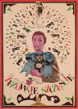 proj. Roman CIEŚLEWICZ (1930-1996), Zezowate szczęście, 1959