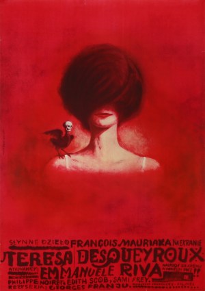 proj. Franciszek STAROWIEYSKI (1930-2009), Teresa Desueyroux, lata 60.