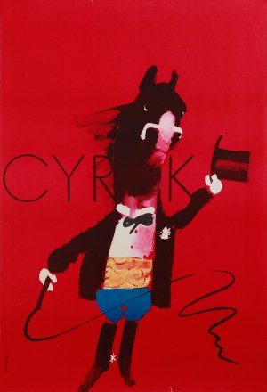 proj. Waldemar ŚWIERZY (1931-2013), Cyrk (koń)