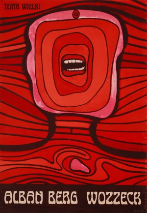 proj. Jan LENICA (1928-2001), Alban Berg Wozzeck, PIERWODRUK Z 1964 r.