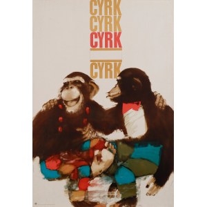 by Maciej URBANIEC (1925–2004), *Circus*, 1972
