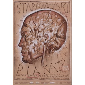Entwurf: Franciszek STAROWIEYSKI (1930–2009), Plakate, Galerie „Zamek Reszel“, Plakate aus der Sammlung von Piotr Dąbrowski, 2003
