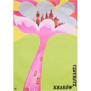 Entwurf: Jerzy NAPIERACZ (1929–2018), „Krakau lädt ein“, 1975