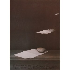 designed by B. Janowska, 4th Polish Woodcut and Linocut Quadrennial, BWA Olsztyn, 1997