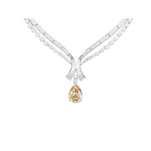 Diamond necklace, contemporary