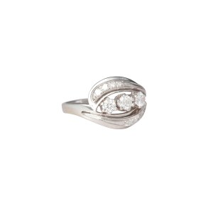 Diamond ring, second half of the 20th century
