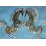 Józef Wilkoń (b. 1930), Couple in an Embrace, 2026