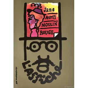 Jan Młodożeniec, Jane Avril al Moulin Rouge