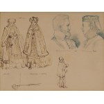 Jacek Malczewski, KARTA ZE SZKICOWNIKA
