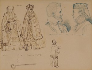 Jacek Malczewski, KARTA ZE SZKICOWNIKA