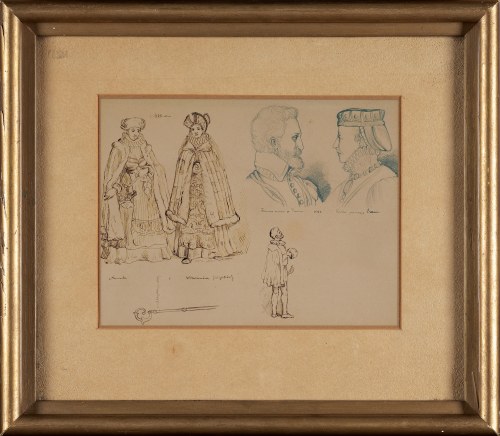 Jacek Malczewski, KARTA ZE SZKICOWNIKA