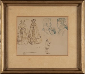 Jacek Malczewski, KARTA ZE SZKICOWNIKA