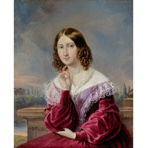 Jan Nepomucen Głowacki, PORTRÉT MLADÉ DÁMY, 1842