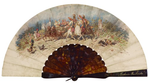 Juliusz Kossak, WACHLARZ PLISOWANY - WESELNY ORSZAK, 1880