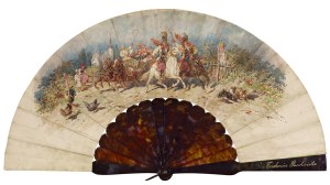 Juliusz Kossak, WACHLARZ PLISOWANY - WESELNY ORSZAK, 1880