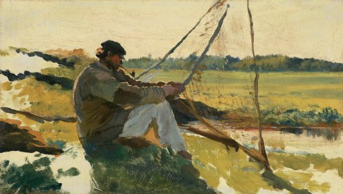 Leon Wyczółkowski, RYBAK, ok. 1891