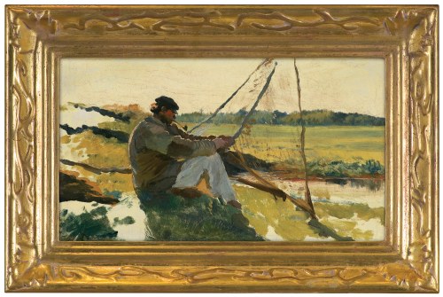 Leon Wyczółkowski, RYBAK, ok. 1891