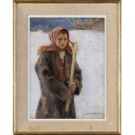 Teodor Axentowicz, DZIEWCZYNA Z GROMNICĄ
