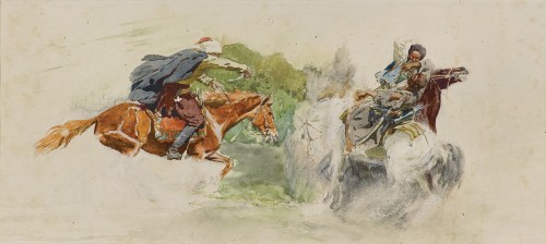 Franz Roubaud, JEŹDŹCY