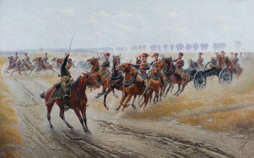Jan Rosen, STÓJ! BATERIA KONNA ARTYLERII GWARDII KRÓLEWSKIEJ Z ROKU 1815-30, 1918