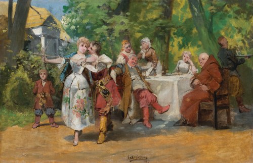 Jan Czesław Moniuszko, SCENA PRZED DWORKIEM, 1897
