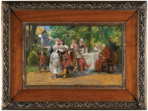 Jan Czesław Moniuszko, SCENA PRZED DWORKIEM, 1897