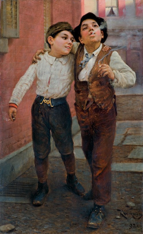 Karol Dominik Witkowski, PIERWSZY PAPIEROS, 1892