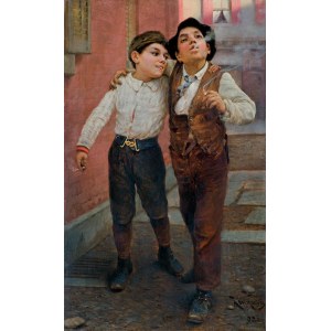 Karol Dominik Witkowski, PRVÁ CIGARETA, 1892