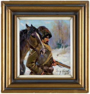 Jerzy Kossak, KOZAK Z KONIEM, 1938