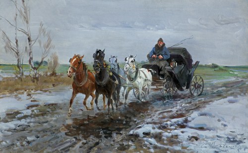 Czesław (I. Zygmuntowicz) Wasilewski, POWOZEM PRZEZ ROZTOPY