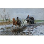 Czesław (I. Zygmuntowicz) Wasilewski, POWOZEM PRZEZ ROZTOPY