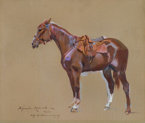 Wojciech Kossak, MÓJ KASZTAN, 1920