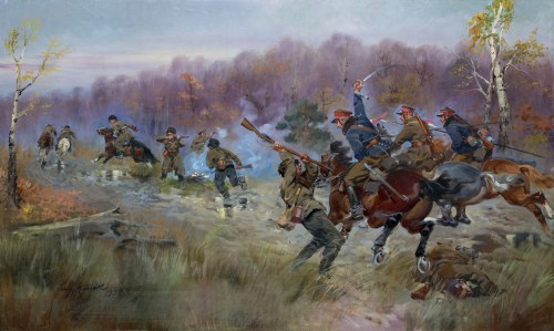 Jerzy Kossak, BOLSZEWIKÓW GOŃ!, 1936