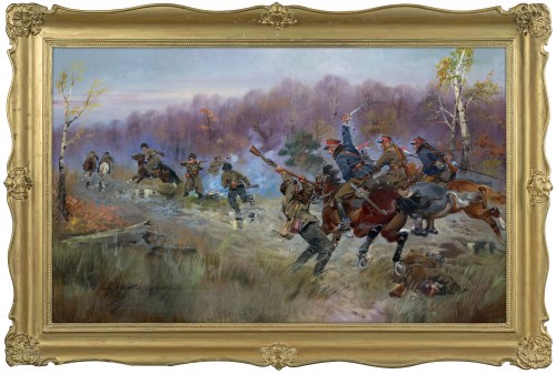 Jerzy Kossak, BOLSZEWIKÓW GOŃ!, 1936