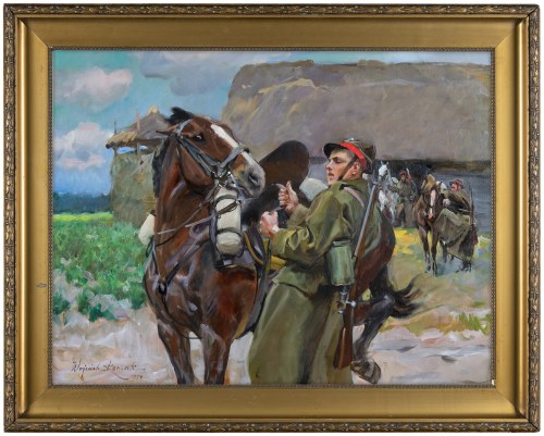 Wojciech Kossak, NIEPOROZUMIENIE, 1937
