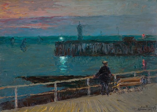 Mieczysław Rakowski, NADMORSKI NOKTURN, 1924