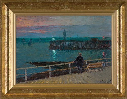 Mieczysław Rakowski, NADMORSKI NOKTURN, 1924