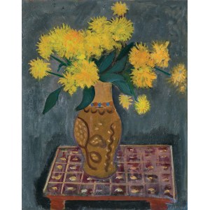 Tymon Niesiołowski, NATURA MORTA CON FIORI