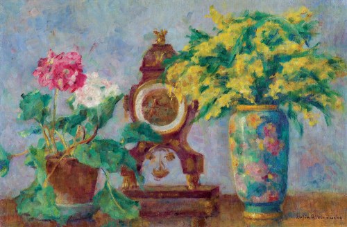 Zofia Albinowska-Minkiewiczowa, MARTWA NATURA Z KWIATAMI