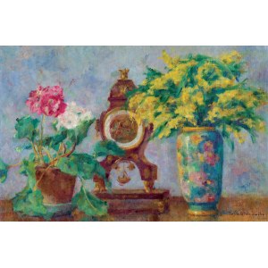Zofia Albinowska-Minkiewiczowa, NATURA MORTA CON FIORI