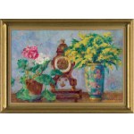 Zofia Albinowska-Minkiewiczowa, NATURA MORTA CON FIORI