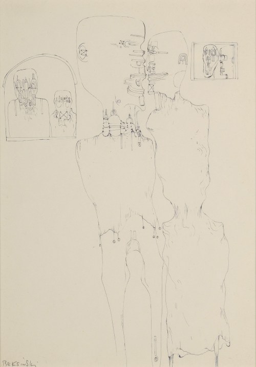 Zdzisław Beksiński, BEZ TYTUŁU, 1962